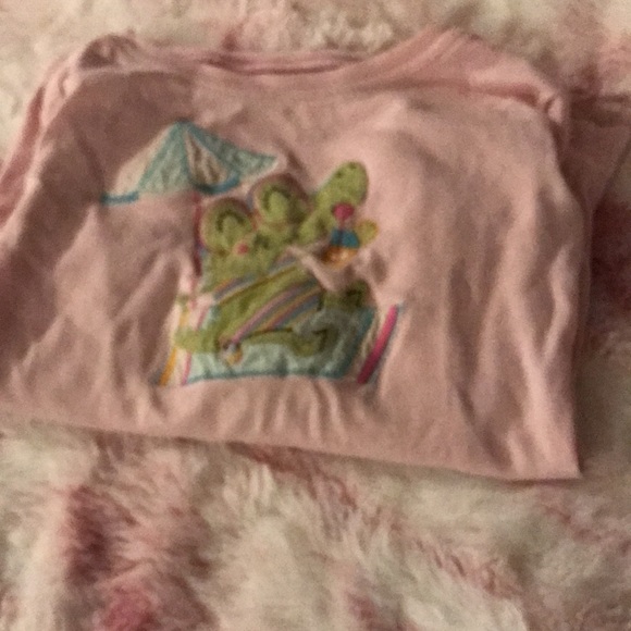 Baby gap toddler five years girls alligator PJ matching set - Picture 7 of 9